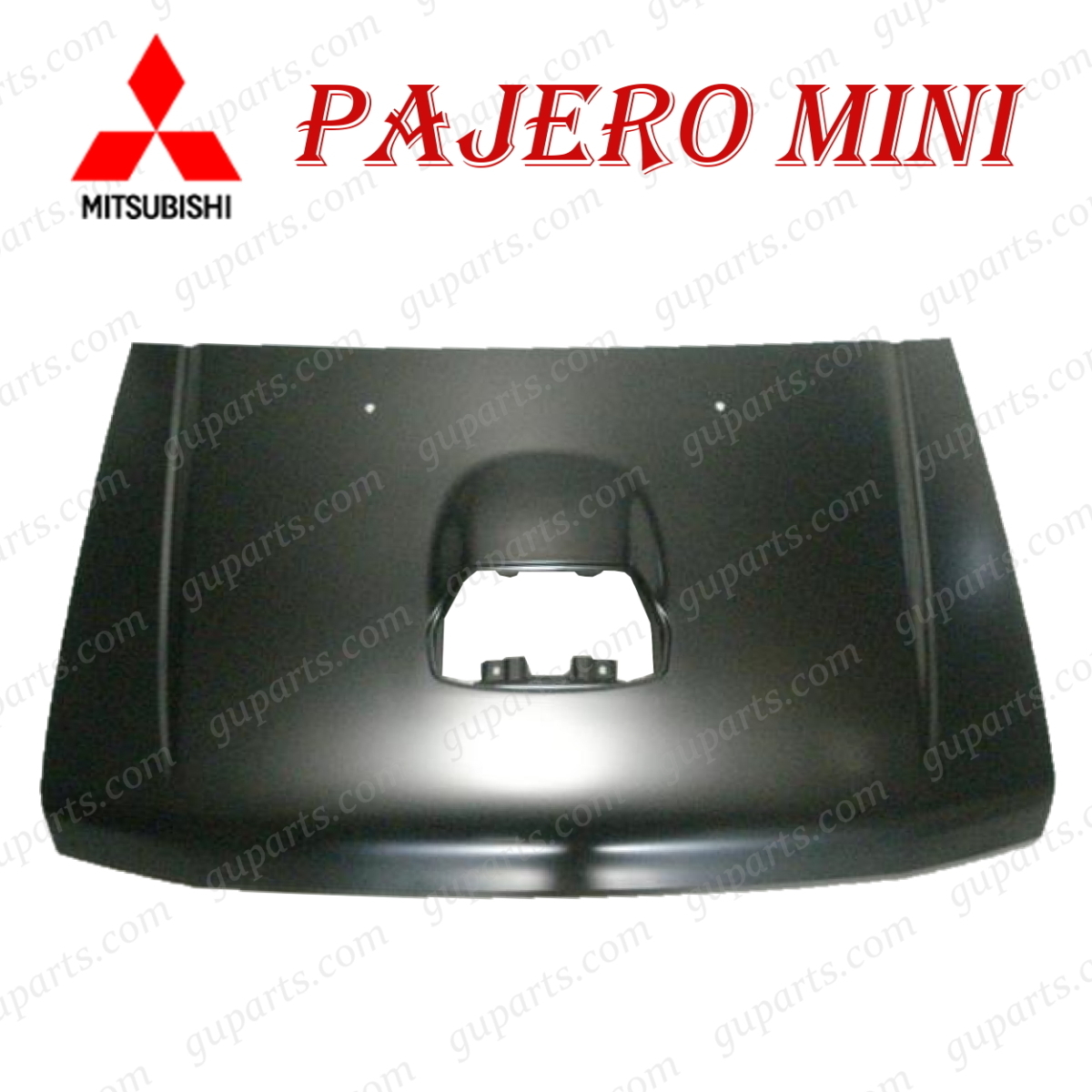 三菱 パジェロ ミニ H53A H58A ターボ タイプ 前期 / 後期 H10/10~ ボンネット 5900A291拍卖