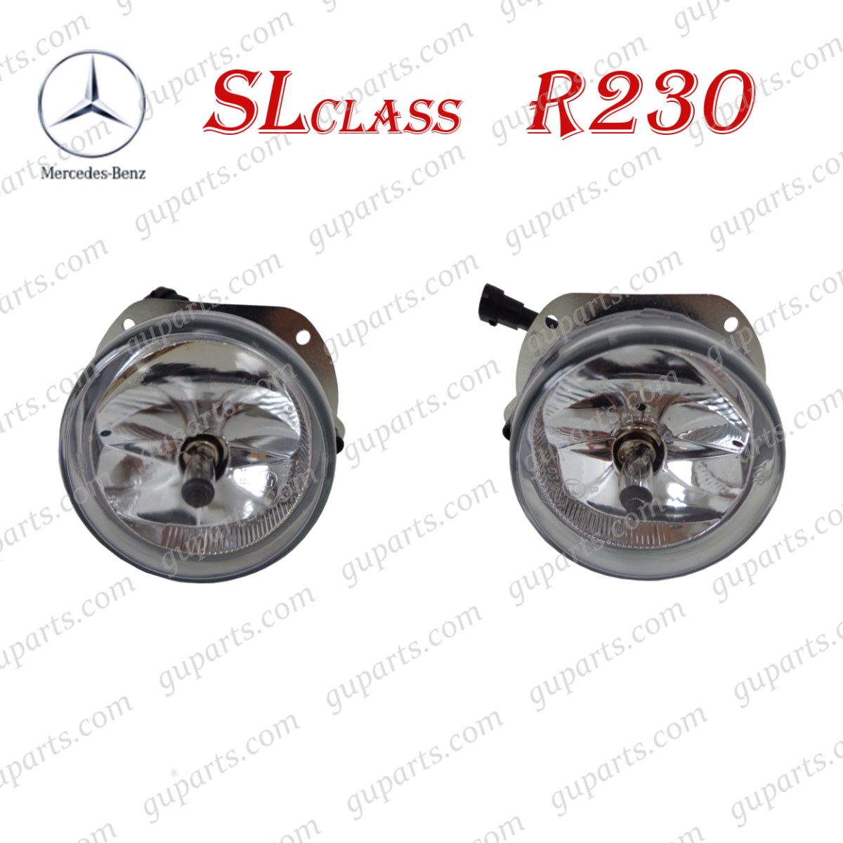 ベンツ SL クラス R230 SL65 AMG 2030477 2002~2012 左 右 フォグ ランプ セット デイ ライト ハロゲン H7 A2098200756 A2098200856拍卖