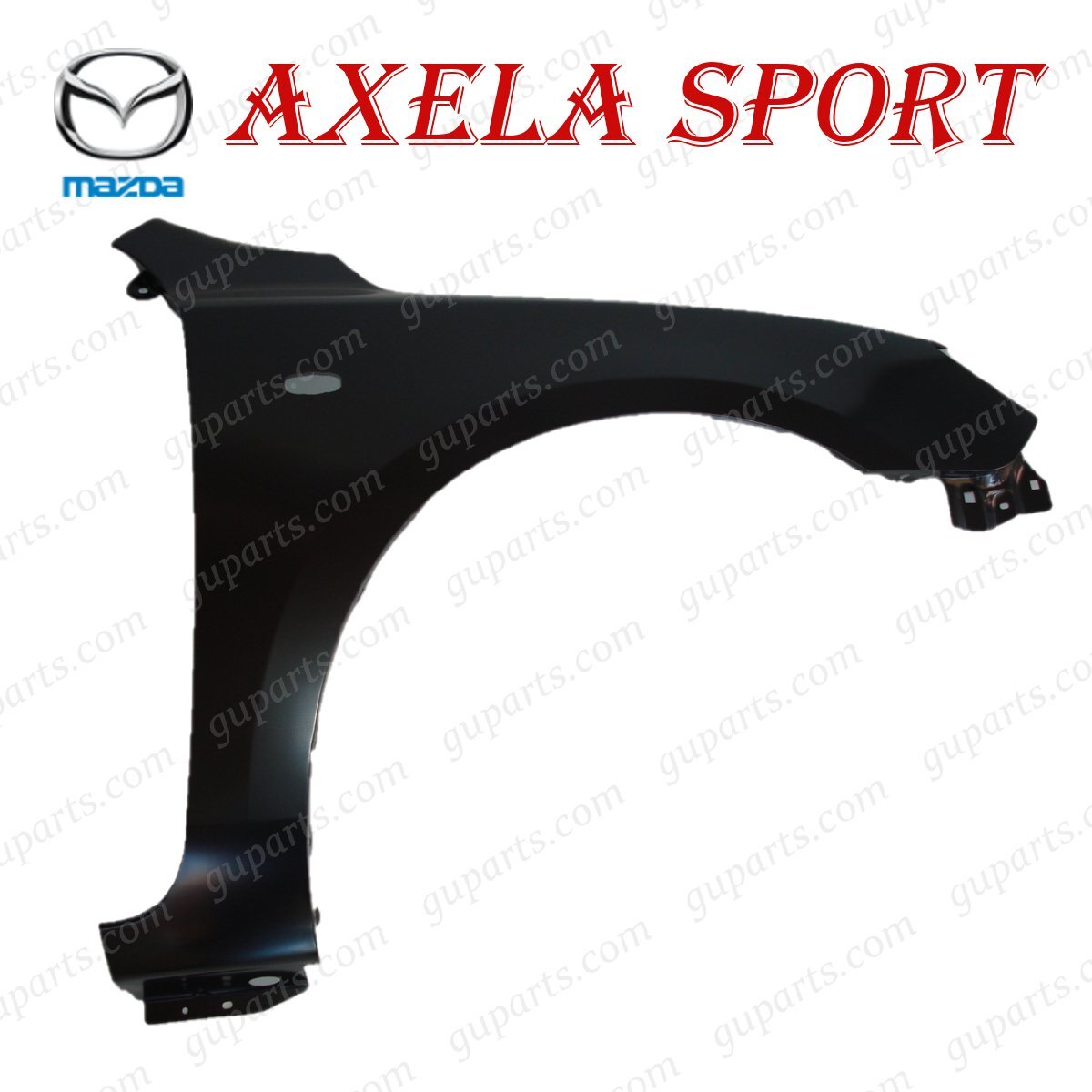 MAZDA アクセラ スポーツ BK 系 フロント 右 フェンダー 穴有 H15.9~ H21.6 BK5P BKEP BK3P BP4K-52-111D エアロ拍卖