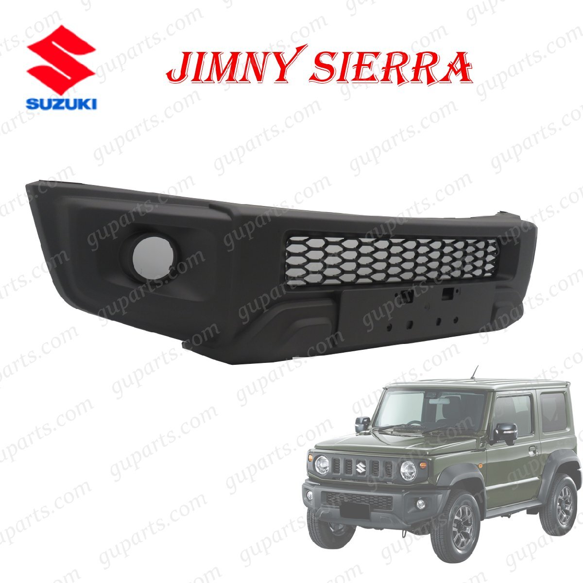 スズキ ジムニー シエラ JL JB74W H30.7~ フロント バンパー 71711-78R21-5PK 71721-78R00-5PK拍卖