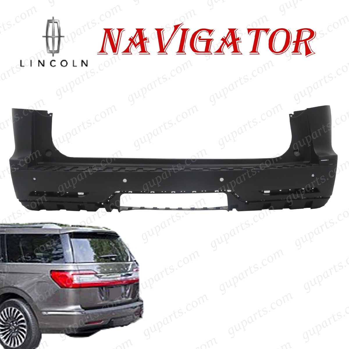 リンカーン ナビゲーター リア バンパー 2018~ 穴 あり JL7Z17K835CBPTM JL7Z17K835APTM拍卖