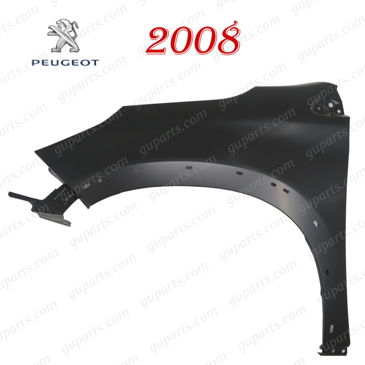 プジョー 2008 2016~2020 左 フロント フェンダー 9822104980 オーバーフェンダー 穴有 A94HN01拍卖