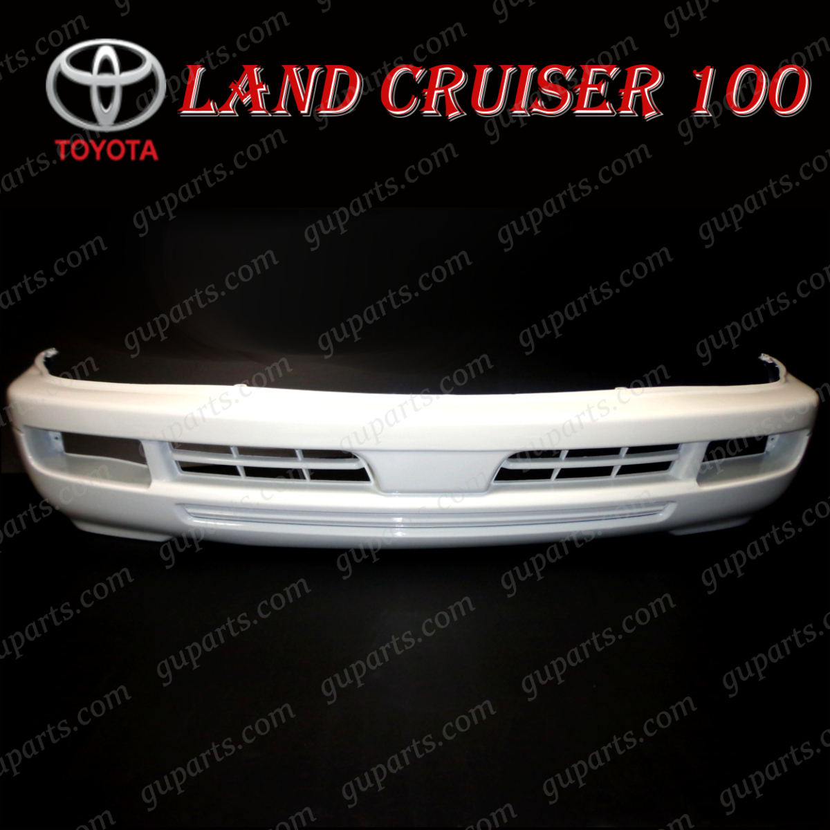 トヨタ ランド クルーザー シグナス UZJ100W H10/1~H19/9 フロント バンパー パール ホワイト 白 52119-60929拍卖