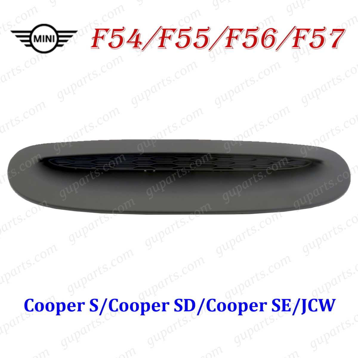 MINI F54 F55 F56 F57 2014~ ボンネット ダクト 51137376052 51137328312 エア スクープ インテーク ミニ クーパー cooper S SD SE JCW拍卖