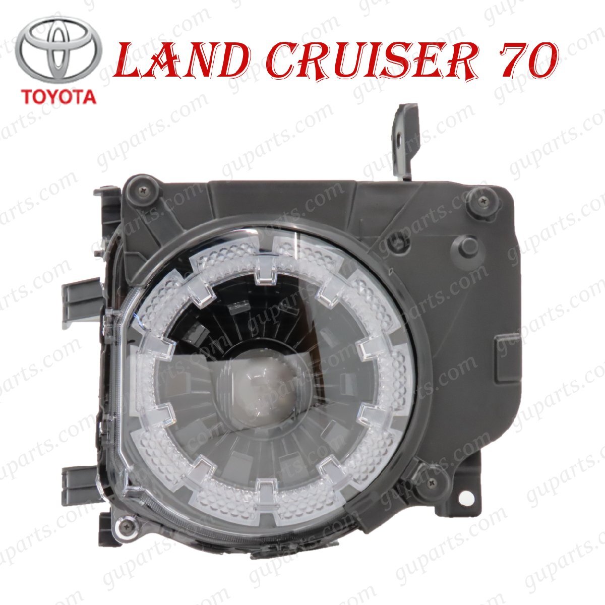 トヨタ ランドクルーザー 70 系 GDJ76W SUV R5.11~ フロント ヘッド ライト ランプ LED 左 右拍卖