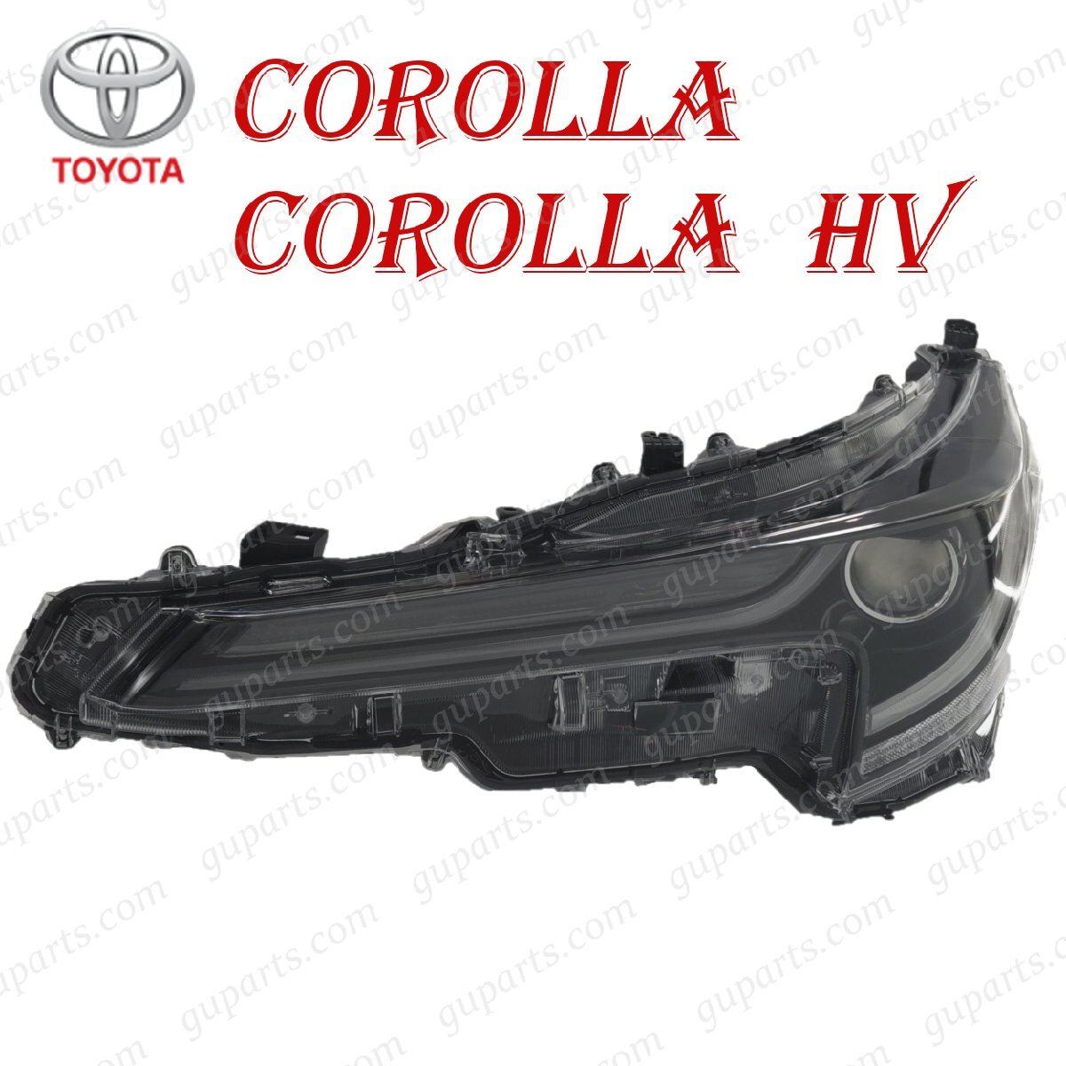 トヨタ カローラ ハイブリット R1.10~R4.10 フロント ヘッド ライト LED 左拍卖