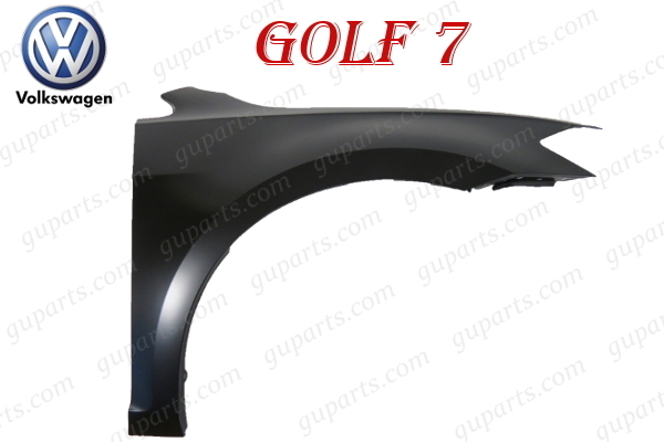 ワーゲン ゴルフ 7 AU AUC 系 2017~2021 後期 右 フェンダー 5G0821106B 5G0 821 106拍卖