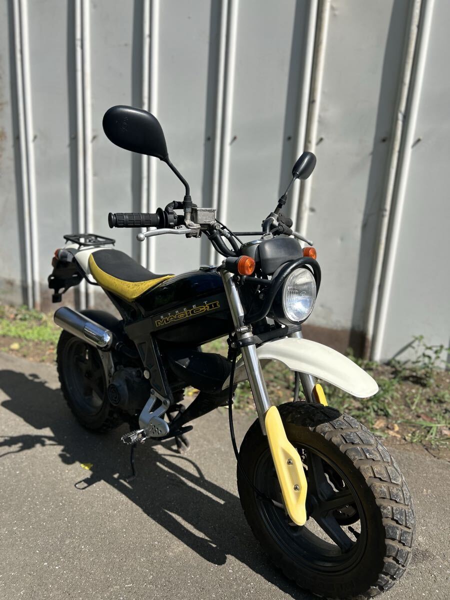 【動画あり】ストリートマジックⅡ50 フルノーマル2stスクーター スズキ拍卖