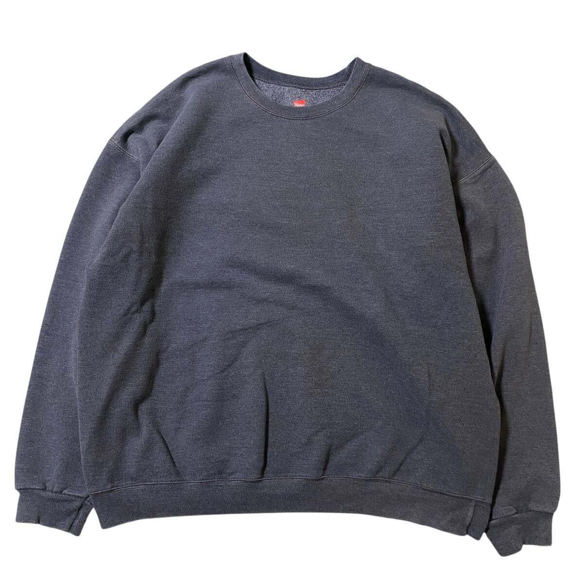 アメリカ古着 Hanes ヘインズ スウェット トレーナー 無地 ブランク XLサイズ 裏起毛 【H298】拍卖