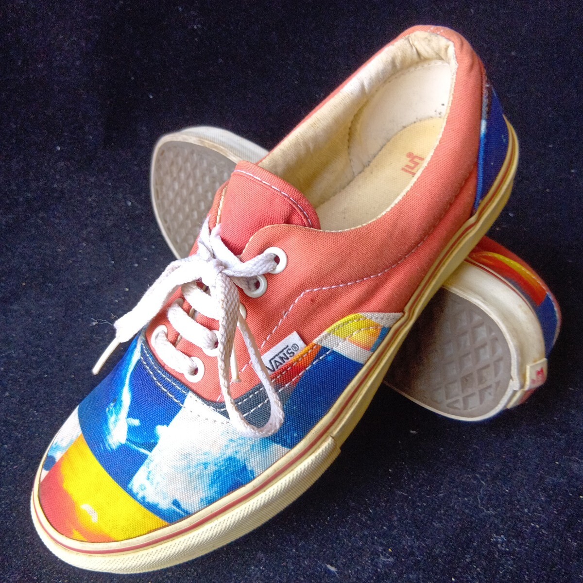 形がとても良い!コレクターも必見!バンズ/VANS/エラ/希少柄/US9/27㌢拍卖