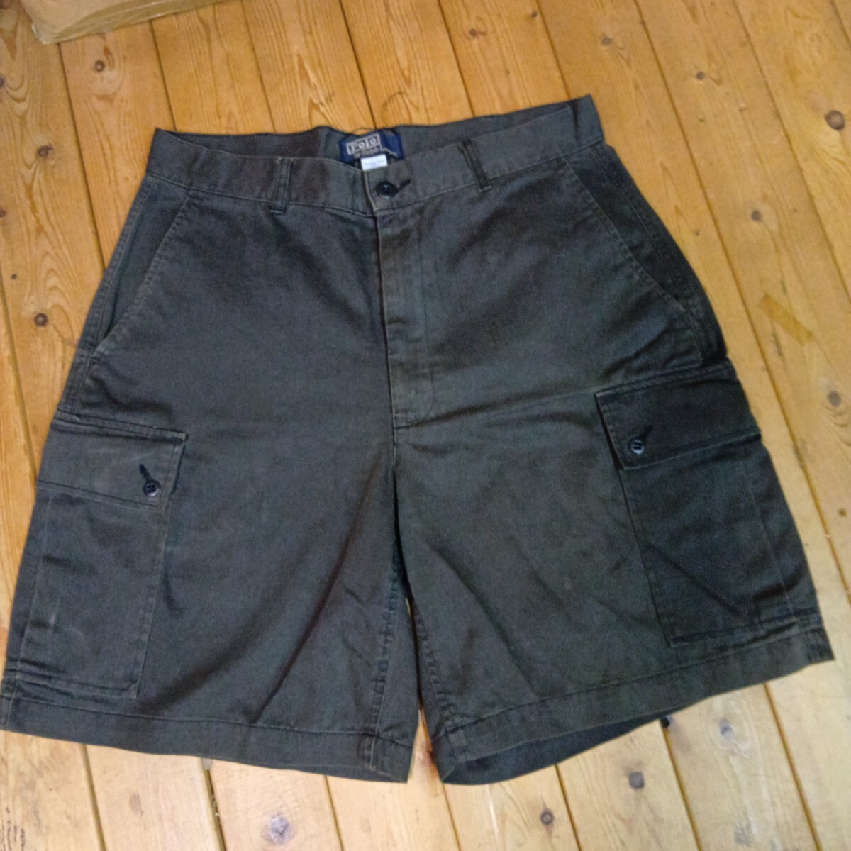 形が抜群です!Polo by Ralph Lauren ★カーゴショートパンツ カーゴパンツ ハーフパンツ ミリタリー ポロラルフローレン拍卖