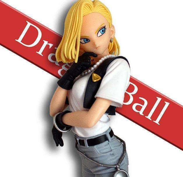 新品未使用 ドラゴンボール18号 25cm 材料: PVC拍卖