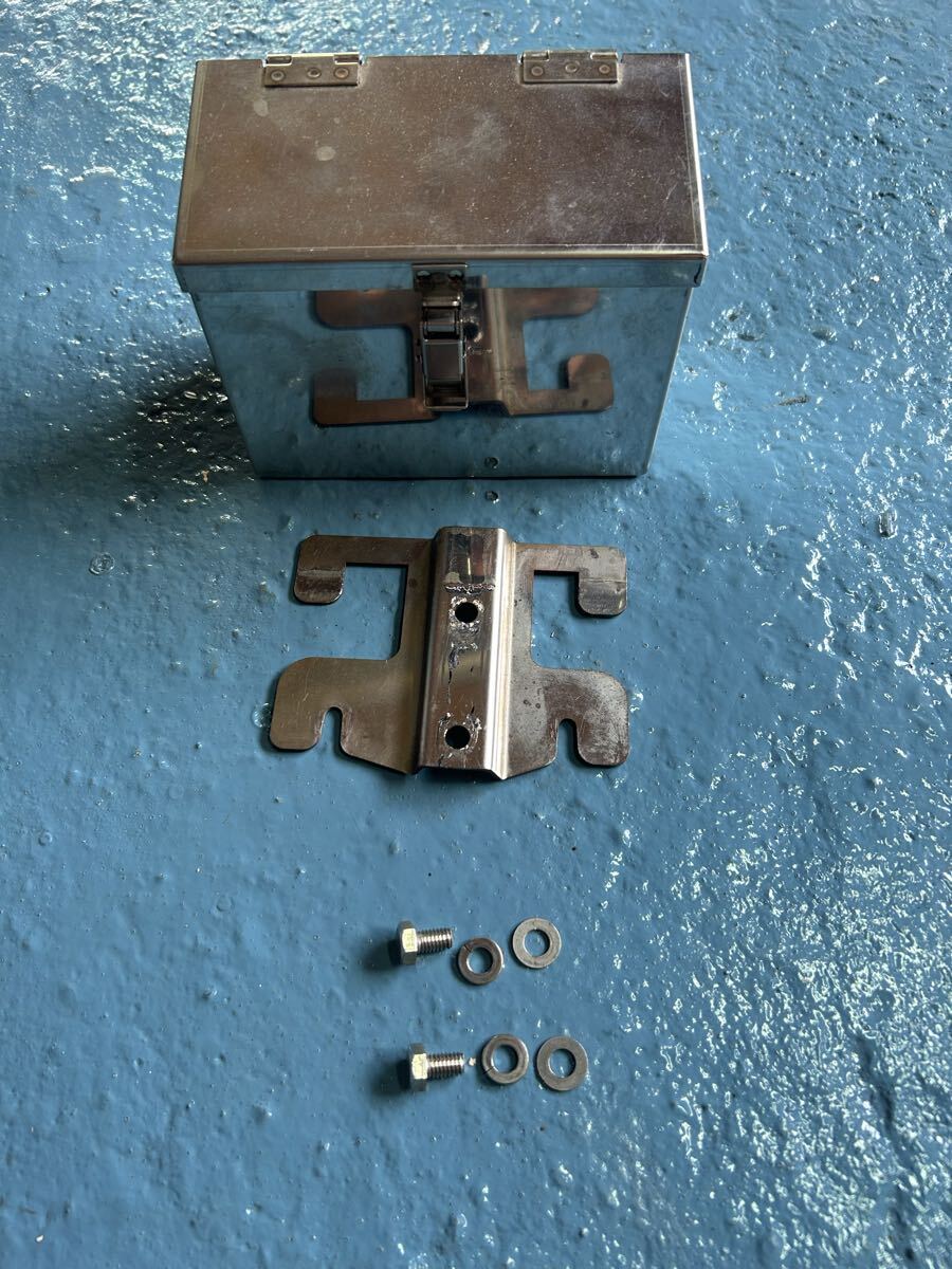 激レア カワサキ z1 z2 PMC ステンレス ツールケース 希少 絶版 ツールボックス バッテリーケース拍卖