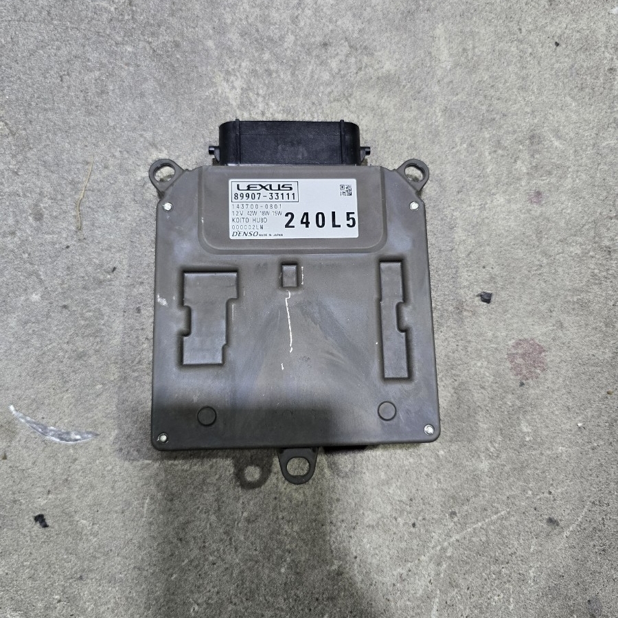 LEXUS ES 前期 三眼 3眼 LED ヘッドライト コンピュータ 89907-33111 8990733111 コンピューター 左拍卖