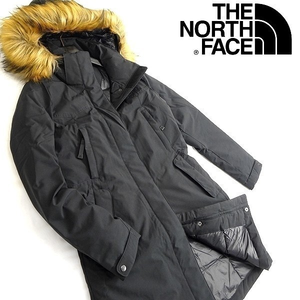 THE NORTH FACE ノースフェイス 新品 定4.9万 防水×撥水×高透湿 HYVENT ダウンジャケット コート DG85 BLK 80/XS ▲074▼kkf009nf拍卖