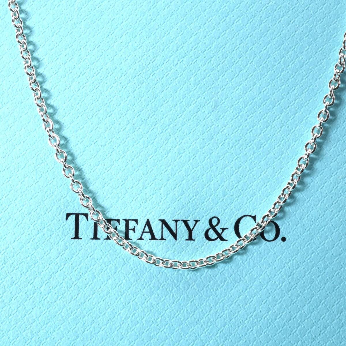 ティファニー 51cm 太め ネックレス ミディアムチェーン/25-1134S拍卖