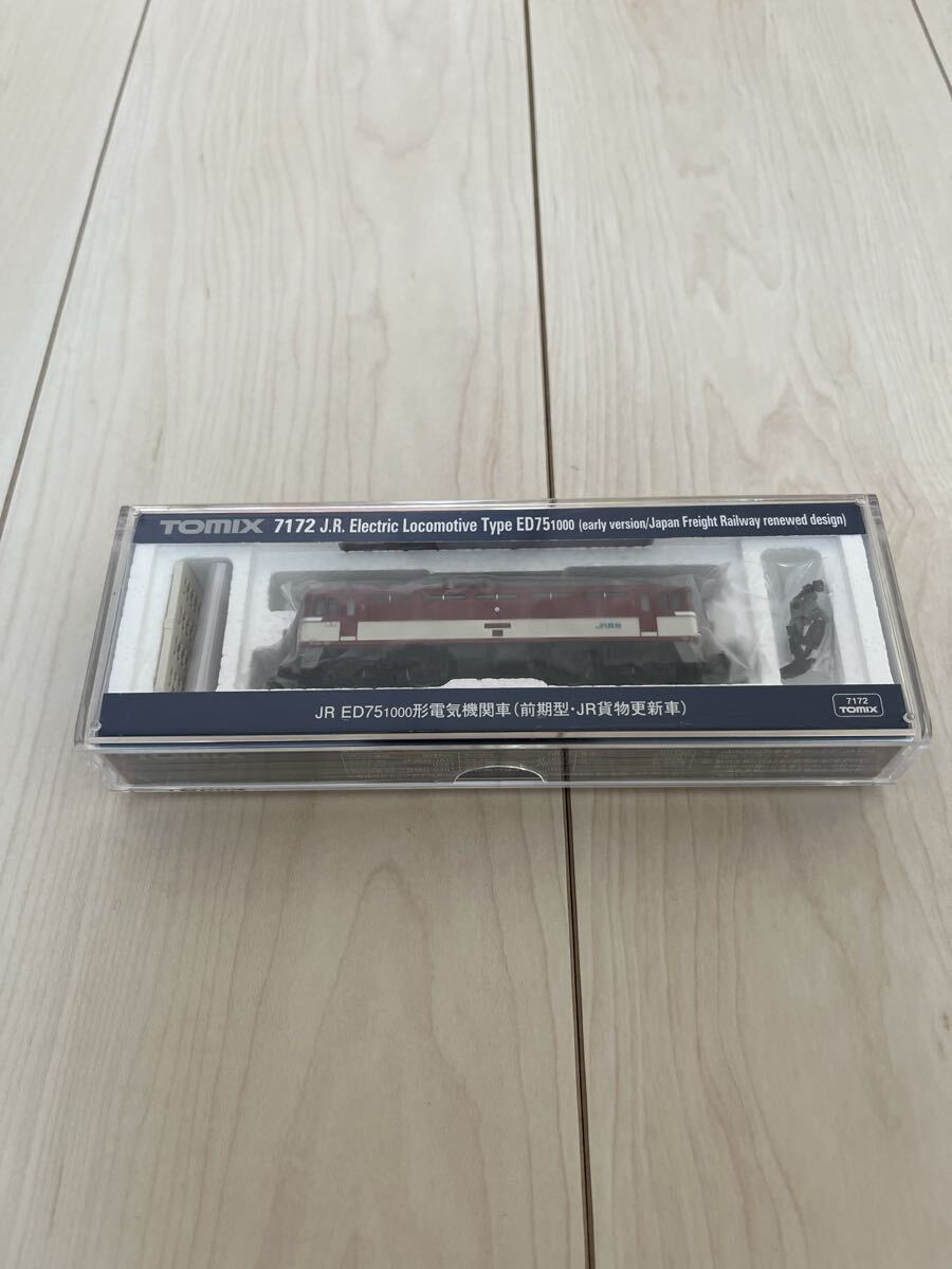 TOMIX 7172 JR ED75 1000形 電気機関車(前期型・JR貨物更新車)拍卖