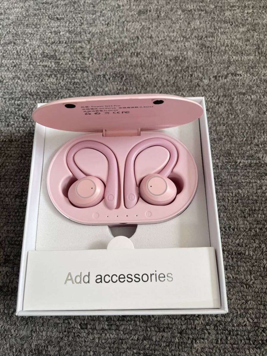 イヤホン bluetooth 耳掛け式ワイヤレスbluetooth 5.3 ブルートゥースHi-Fi音質 LEDディスプレイ拍卖