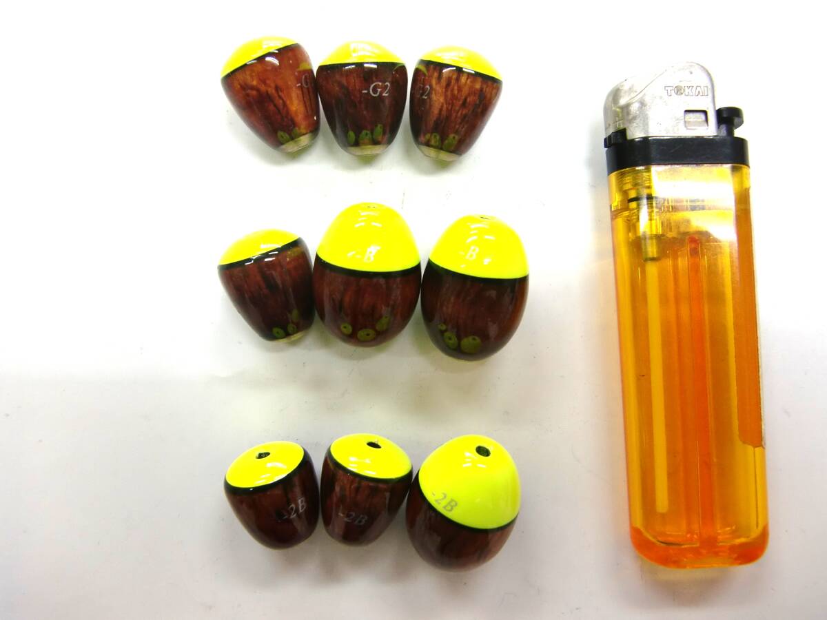 新品 水中ウキ-G2~-2B 9個セット拍卖