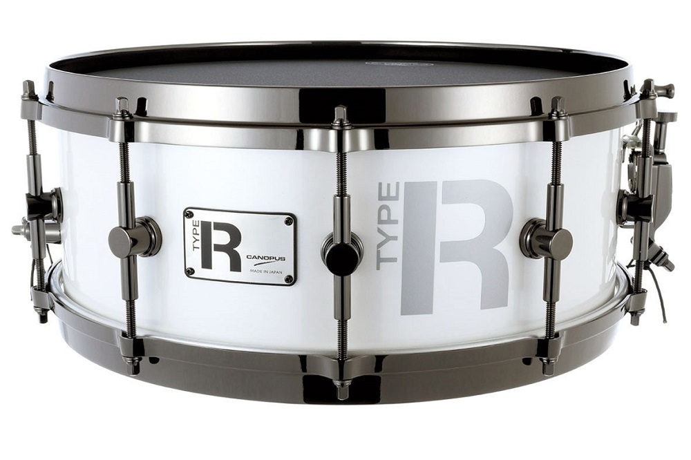 TYPE R スネアドラム 5.5x14 DH仕様 Snow Metallic拍卖