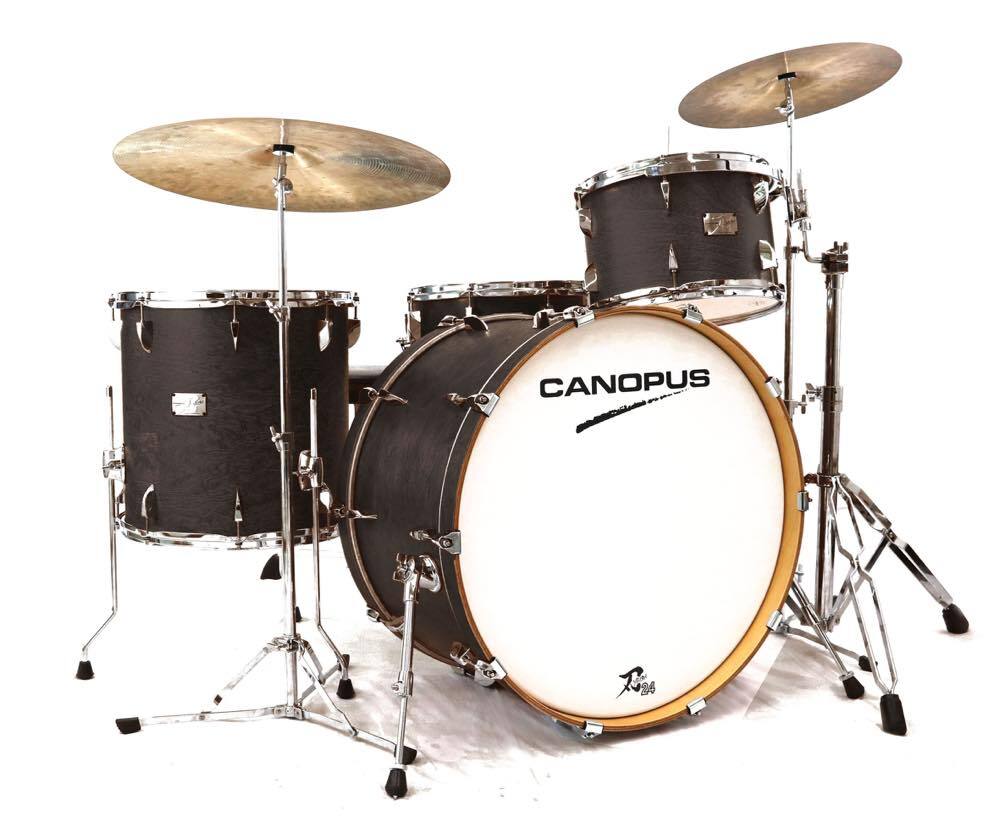 CANOPUS 刃II (YAIBA II) 24 Kit 24/16/13 Antique Ebony Matt LQ拍卖