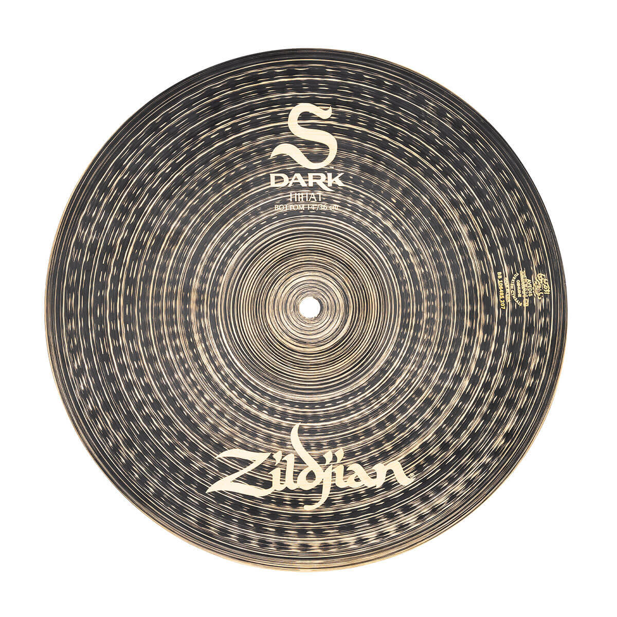 ZILDJIAN S Dark HiHat BOTTOM 14インチ SD14HB拍卖
