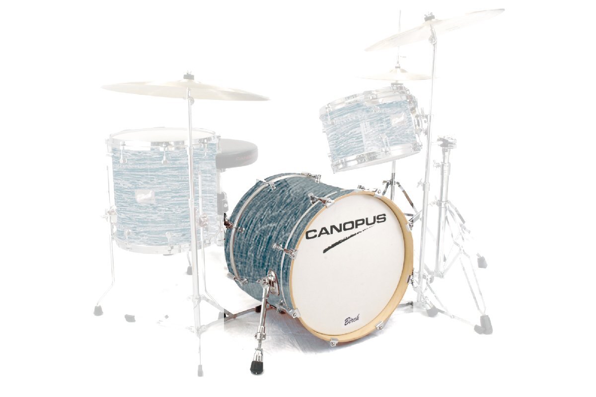 CANOPUS Birch 14x18 BD Blue-Oyster Wrap拍卖