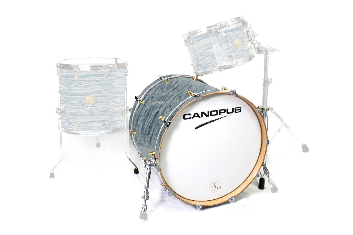 CANOPUS NV60M1 14x20 Bass Drum Blue-Oyster Wrap拍卖