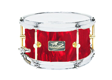 The Maple 6x10 Snare Drum Red Satin拍卖