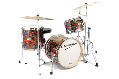 CANOPUS Birch Standard Kit Psychedelic Red拍卖