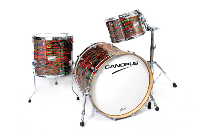 CANOPUS Birch Studio Kit Psychedelic Red拍卖