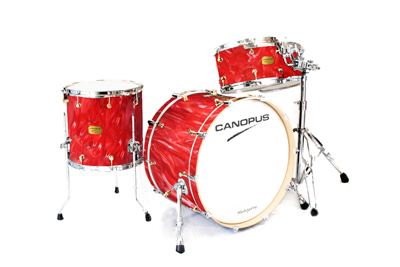 CANOPUS Mahogany Classic Kit Plus Red Satin拍卖