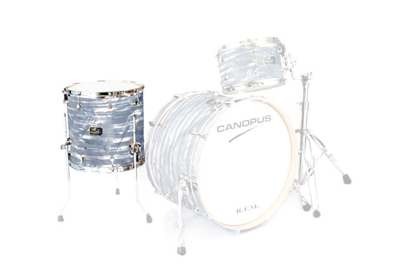 CANOPUS R.F.M. 16x18 Floor Tom Sky Blue Pearl Wrap拍卖