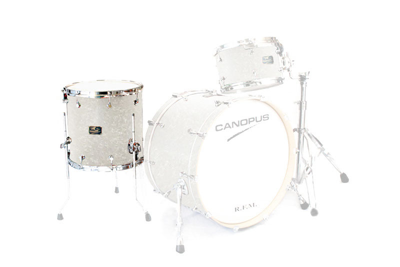 CANOPUS R.F.M. 15x16 Floor Tom Vintage Pearl Wrap拍卖