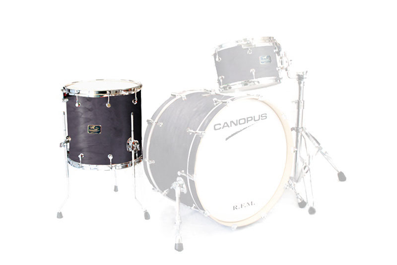 CANOPUS R.F.M. 13x14 Floor Tom Charcoal Oil拍卖