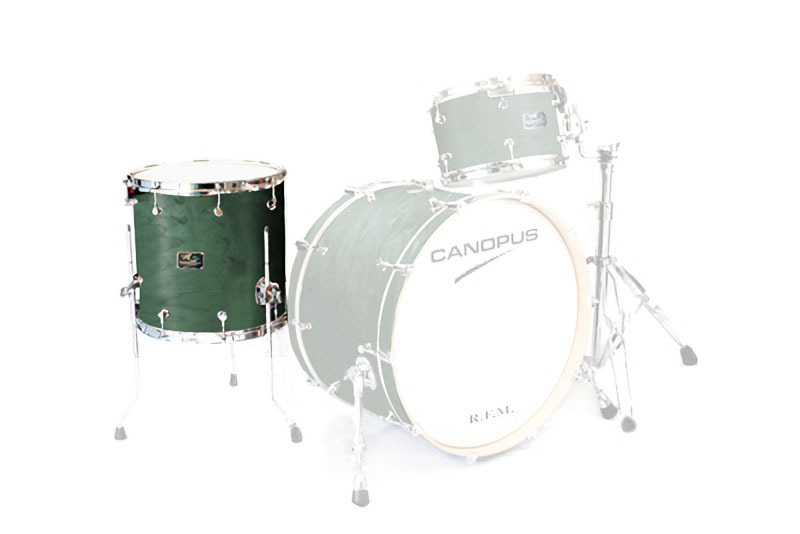 CANOPUS R.F.M. 13x14 Floor Tom Black Olive Oil拍卖