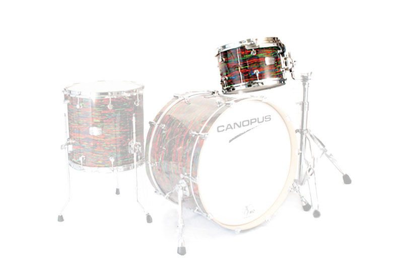 CANOPUS NV60M2 9x13 Tom Psychedelic Red Wrap拍卖