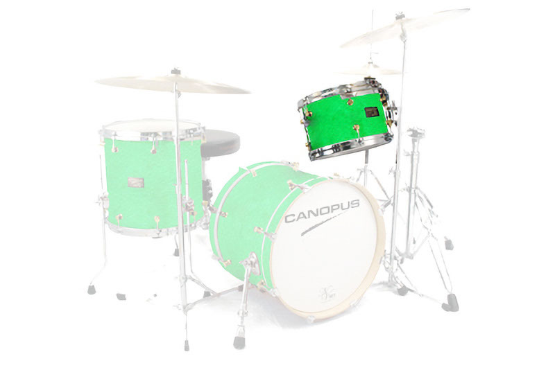 CANOPUS NV60M1 8x10 Tom Signal Green Ripple Wrap拍卖