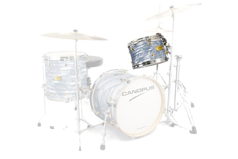 CANOPUS Mahogany 7x10 TT Sky Blue Pearl Wrap拍卖