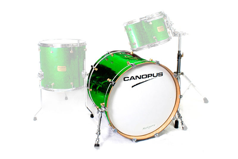 CANOPUS Mahogany 15x20 BD Green Spkl. Wrap拍卖