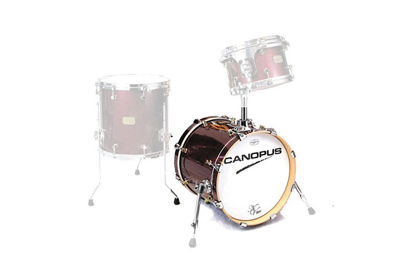 CANOPUS NV60M1 14x16 Bass Drum Merlot Glitter Wrap拍卖