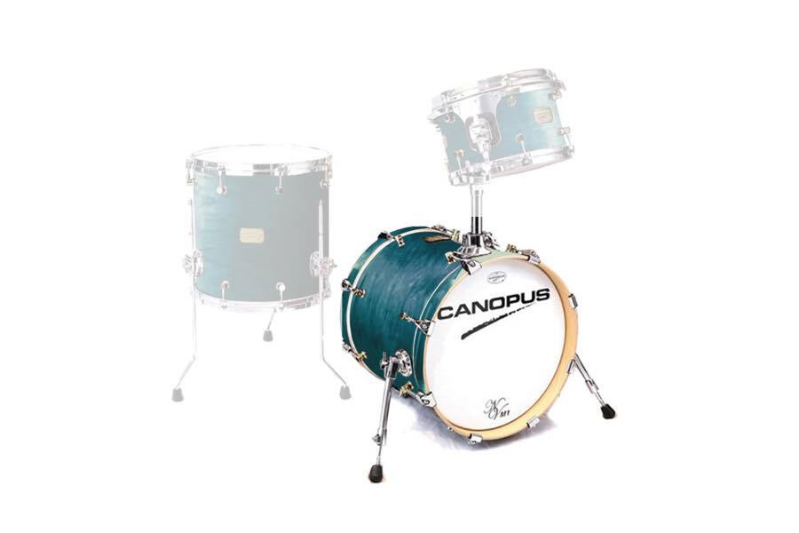 CANOPUS NV60M1 14x16 Bass Drum Teal Oil拍卖