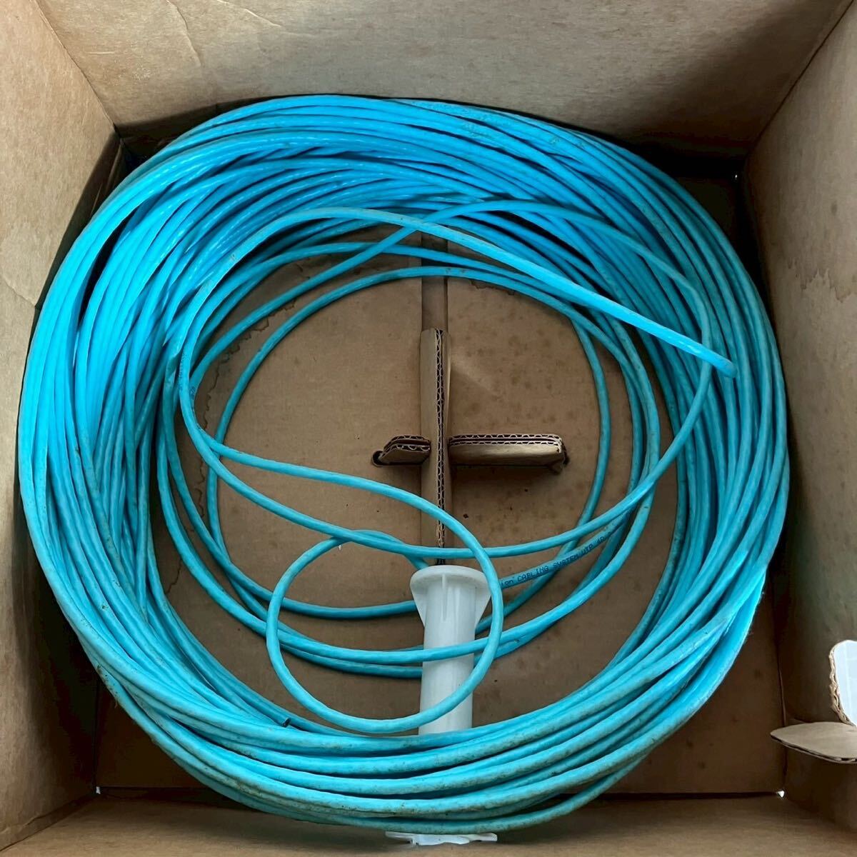 3M LANケーブル スリーエムジャパン 水色 VOL-5C4V-ULB-305 UTP PVC 4 Pairs cable 拍卖