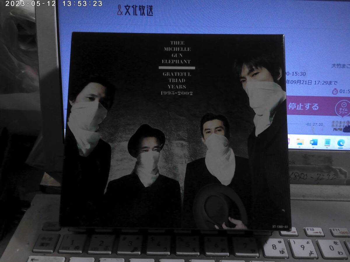 THEE MICHELLE GUN ELEPHANT ミッシェルガンエレファント / GRATEFUL TRIAD YEARS 1995~2002 3CDボックス 非売品 チバユウスケ アベフトシ拍卖