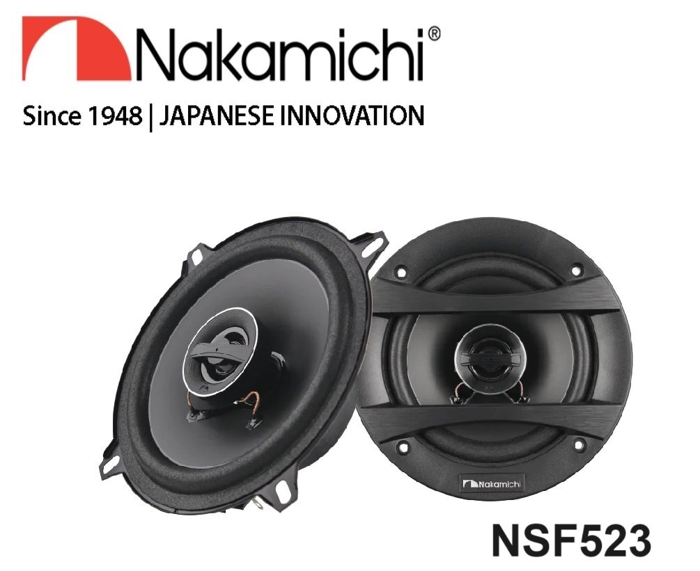 ■USA Audio■ナカミチ Nakamichi NSFシリーズ NSF523 13cm(5.25インチ)Max.400W●保証付●税込拍卖