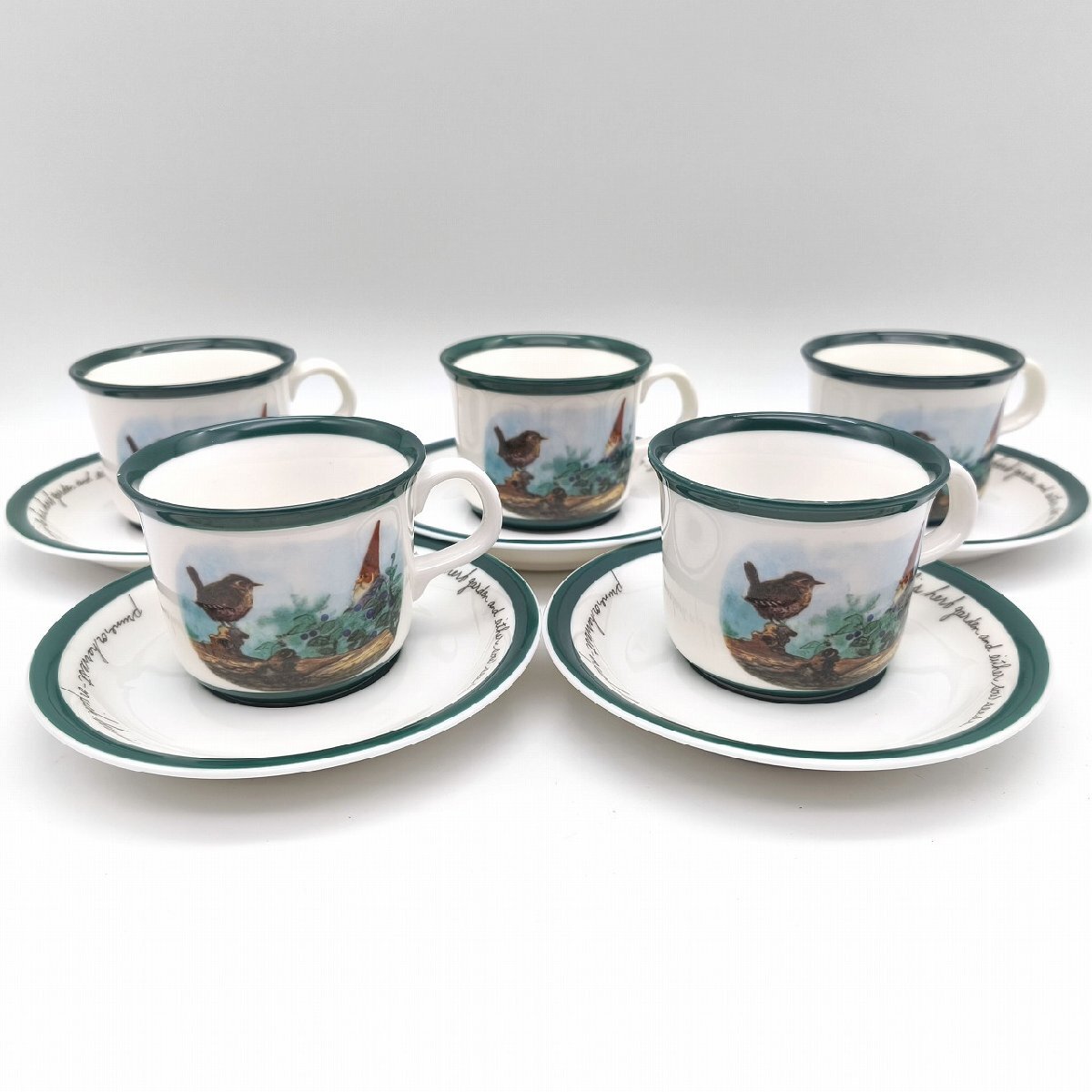 Gnomeland・ノームランド・コーヒーカップ・ソーサーセット・No.250917-44・梱包サイズ80拍卖