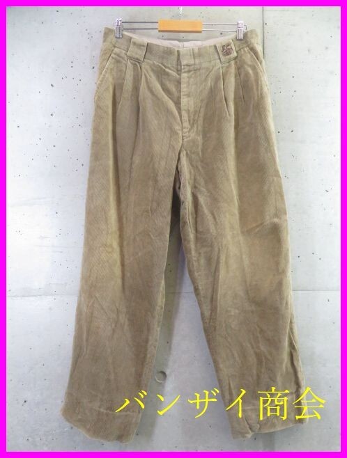 6290s14◆良品です◆88cm◆Japache ジャパチェ 刺繍 コーデュロイパンツ/アンジェロ/パジェロ/ジャケット/ポロシャツ/ニットセーターゴルフ拍卖