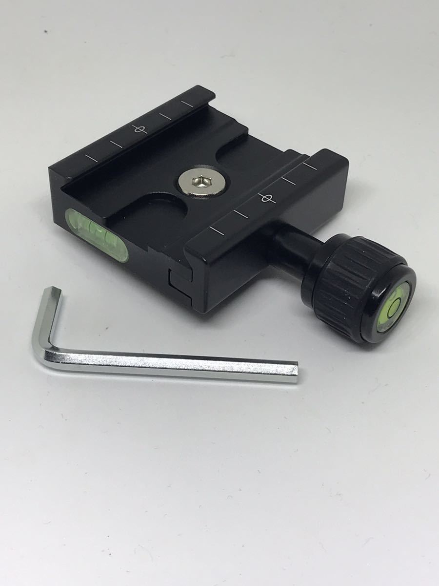アルカスイス互換 クイックリリースクランプ L型 クイックリリースプレート対応 50mm 三脚/ボールヘッド/一眼レフ ミラーレス雲台など対応拍卖