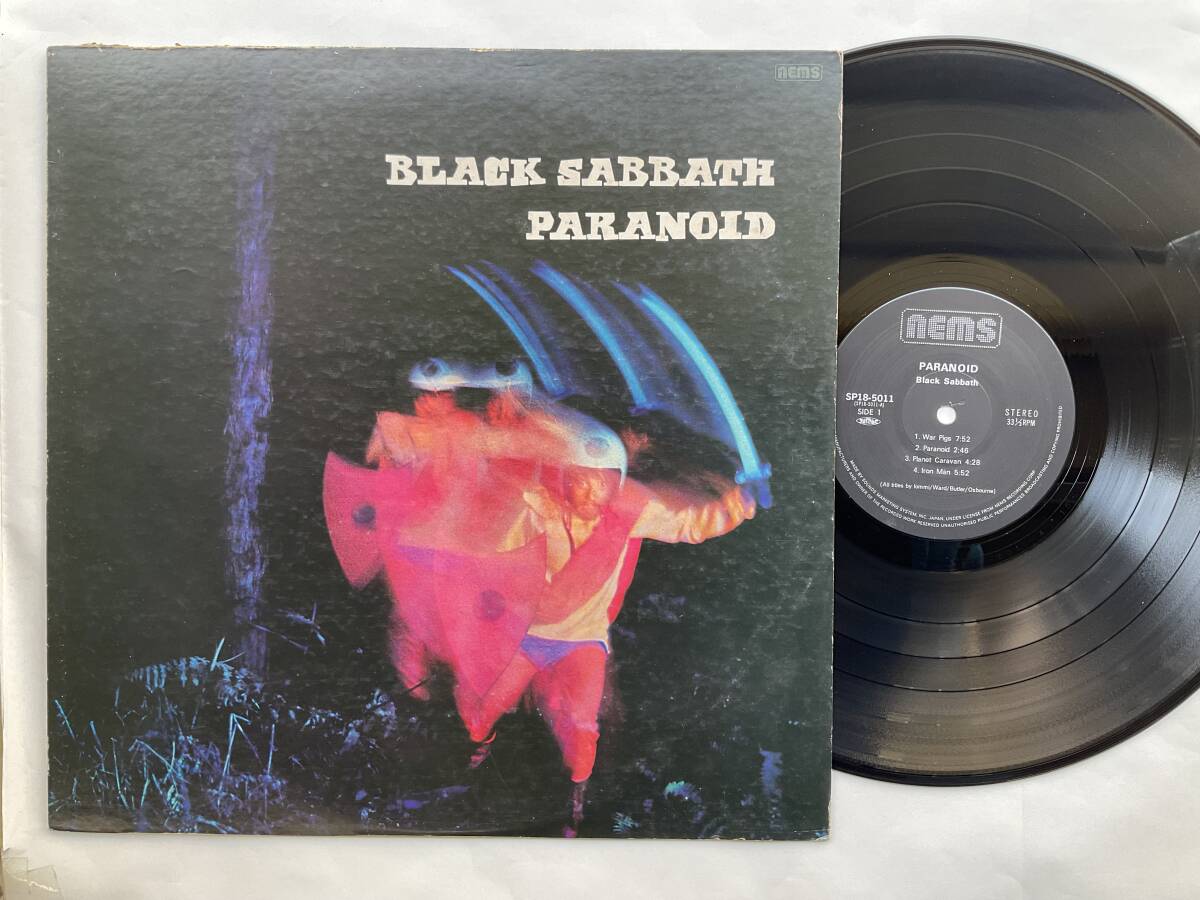 L234●LPレコード BLACK SABBATH / PARANOID ブラック・サバス拍卖