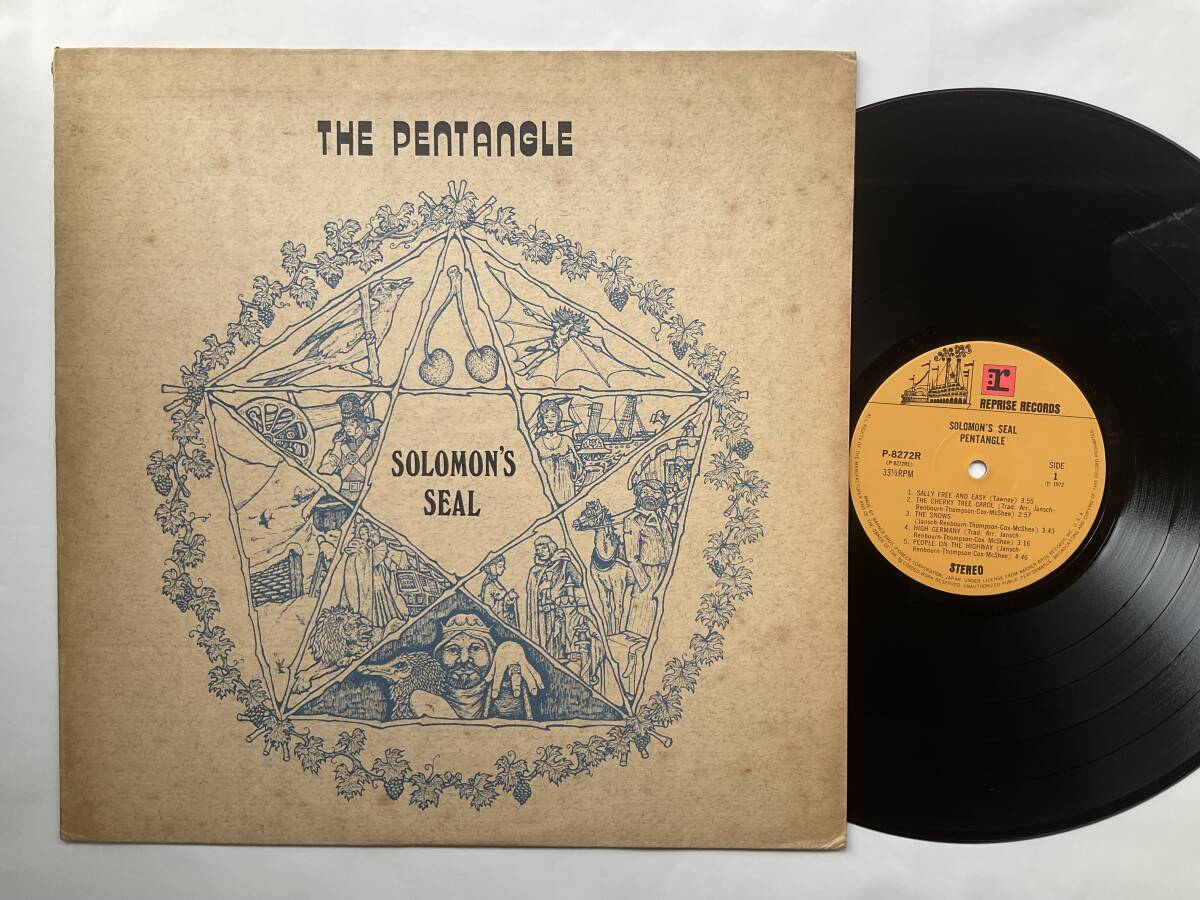 L201●LPレコード SOLOMON'S SEAL / THE PENTANGLE拍卖